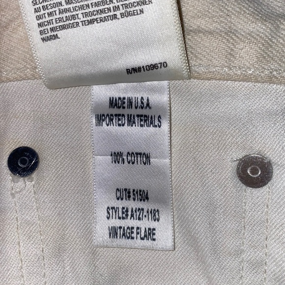 AGOLDE Hi Rise Flare Jeans size 32 NWT - Picture 13 of 13